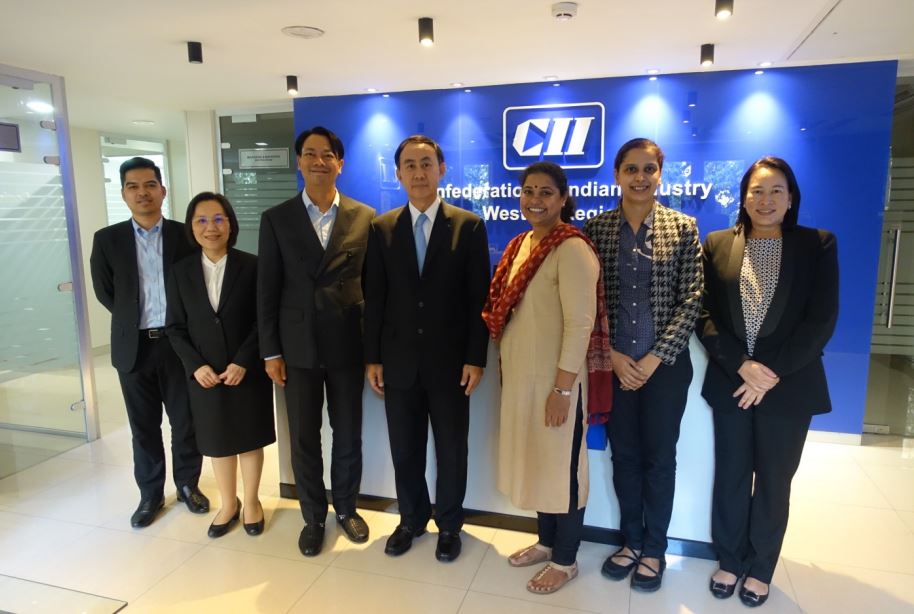 EXIM Thailand Visits Confederation of Indian Industry Western Region
