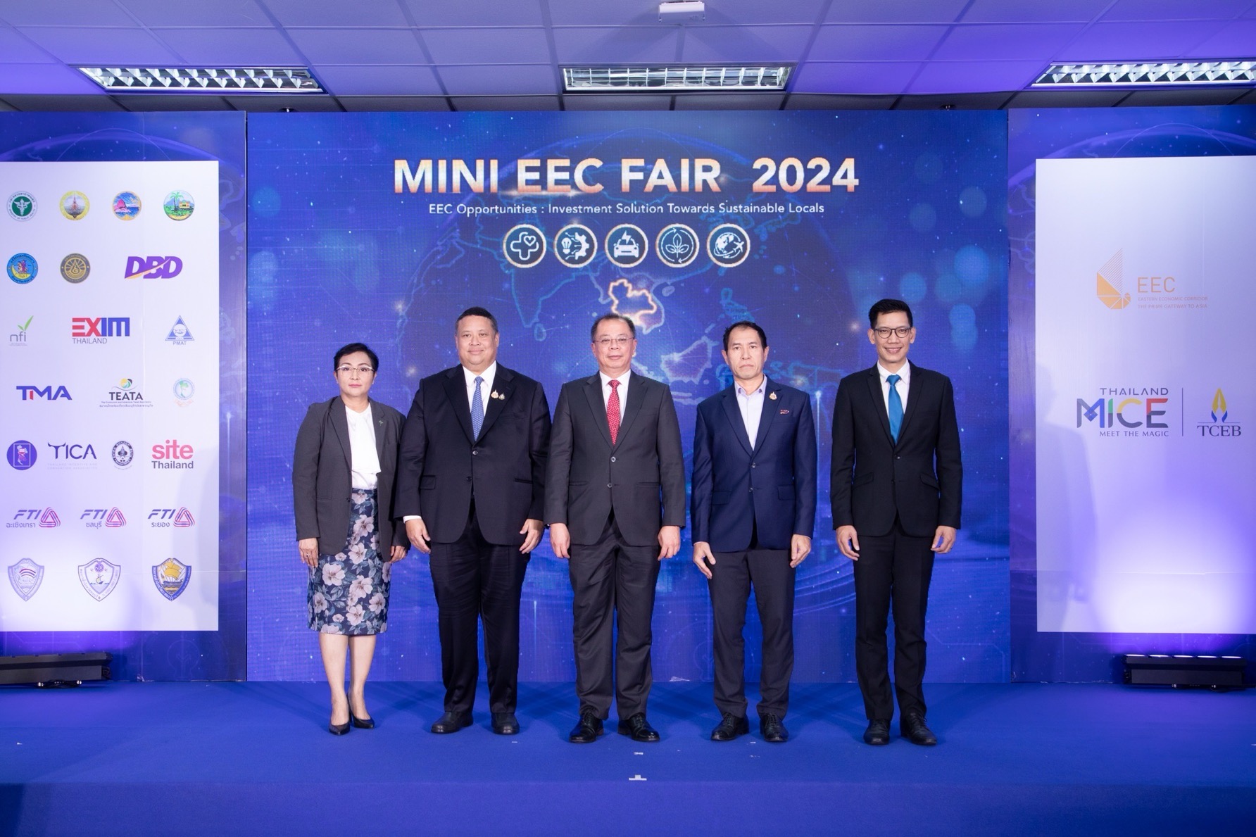 EXIM BANK สนับสนุนงาน Mini EEC Fair 2024 ยกระดับศักยภาพ EEC และอุตสาหกรรมไทยสู่อนาคต