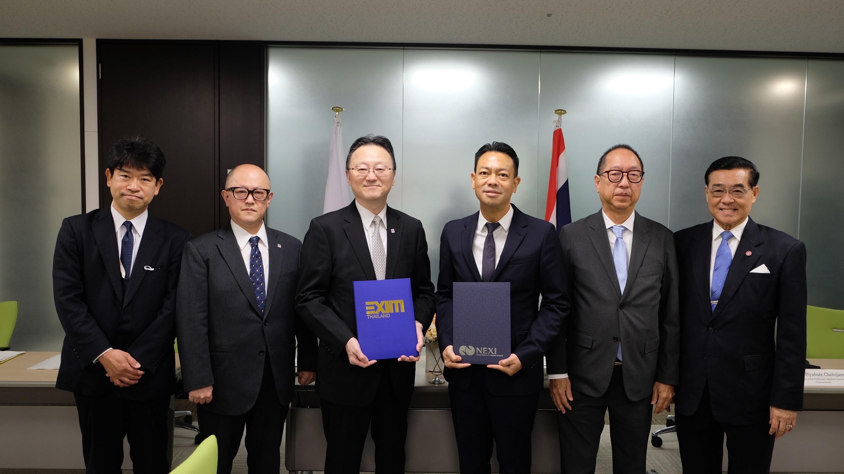 EXIM Thailand and NEXI inked an Addendum to the MOU executed of risk management tools for international trade and investment