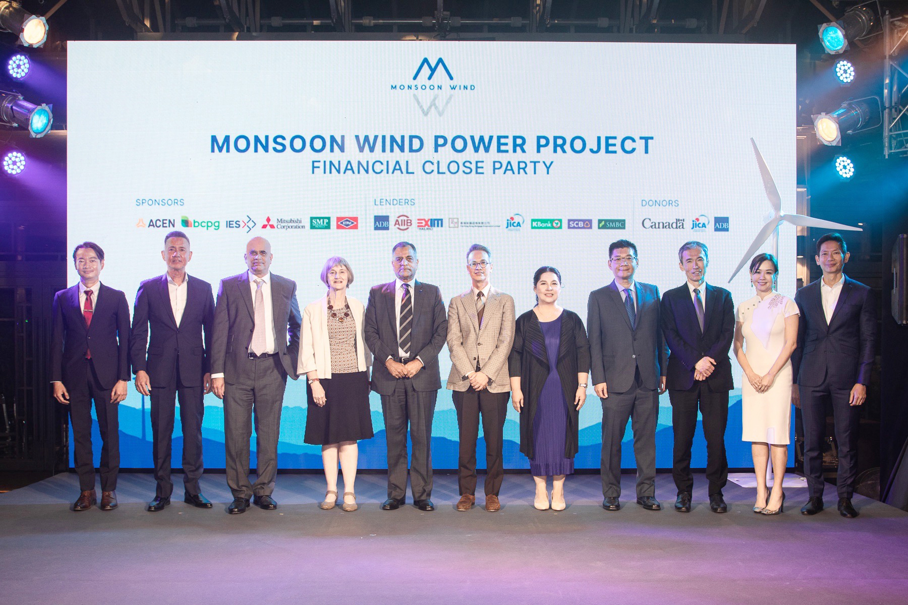 EXIM Thailand Joins Hands with World Leading Financial Institutions  in Financing Monsoon Wind Power for Construction of  ASEAN Largest Wind Power Plant to Drive Green Economy