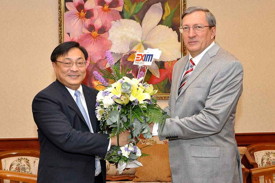 EXIM BANK แสดงความยินดีแก่เอกอัครราชทูตรัสเซียประจำประเทศไทย