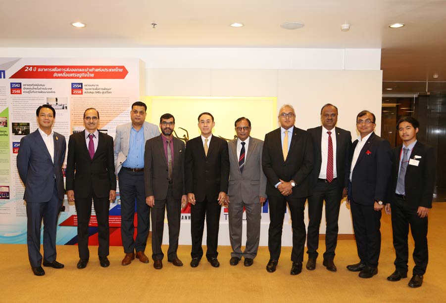 EXIM Thailand Welcomes Industrial Extension Bureau in Gujarat, India