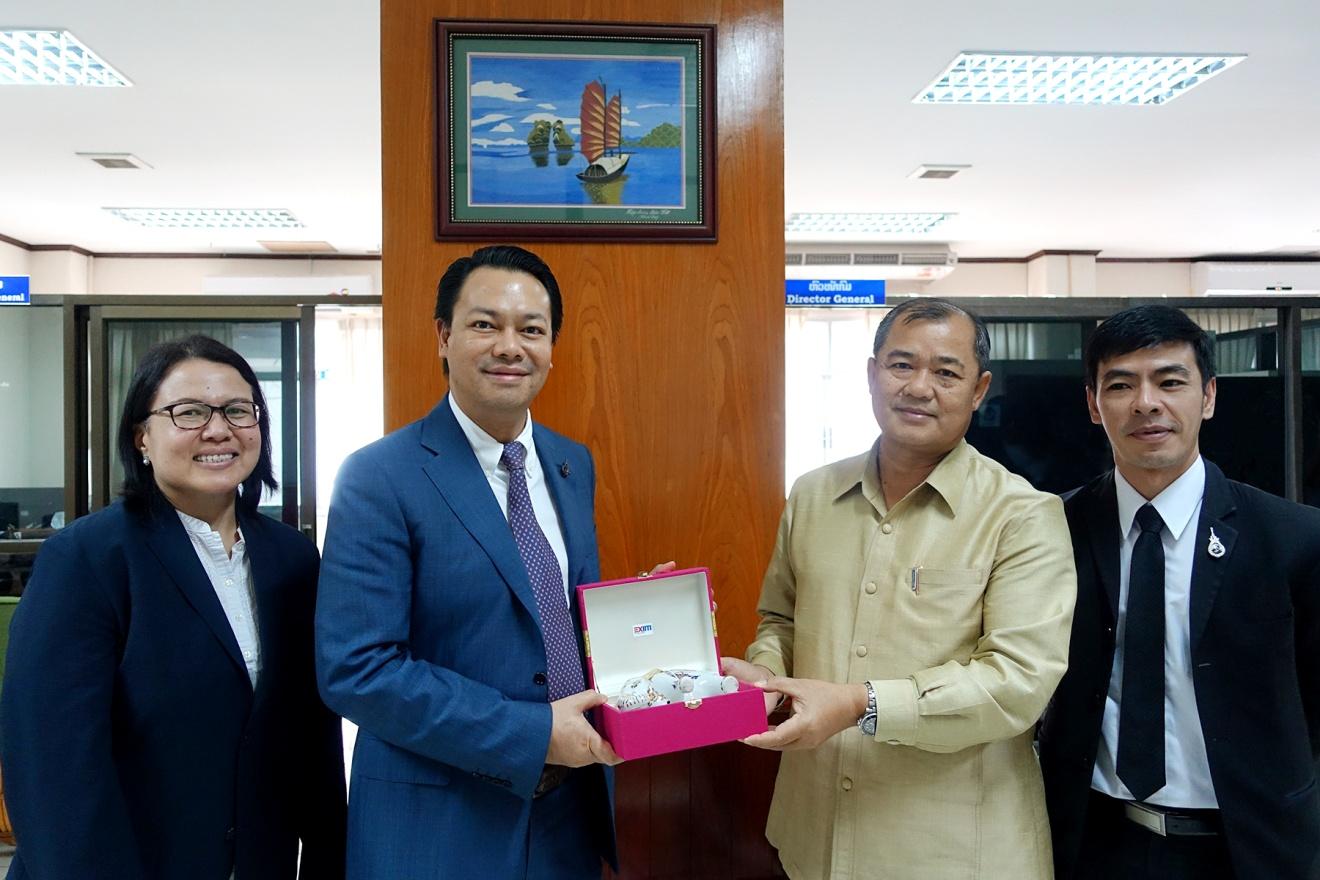 EXIM Thailand Visits Lao PDR’s Ministry of Finance