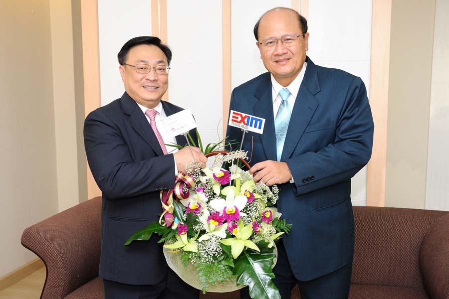 EXIM Thailand Congratulates MOF’s Deputy Permanent Secretary