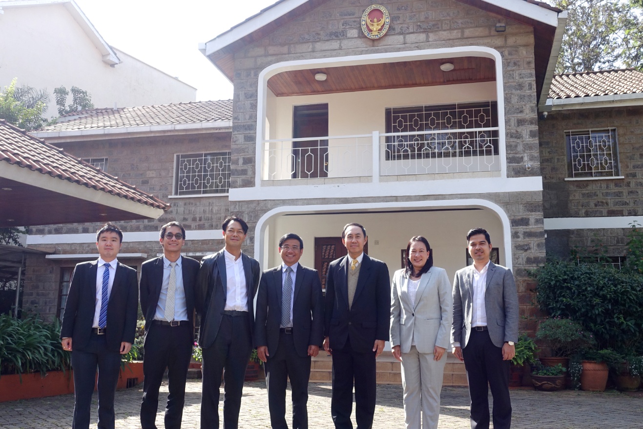 EXIM Thailand Visits Ambassador of Thailand to Nairobi, Kenya
