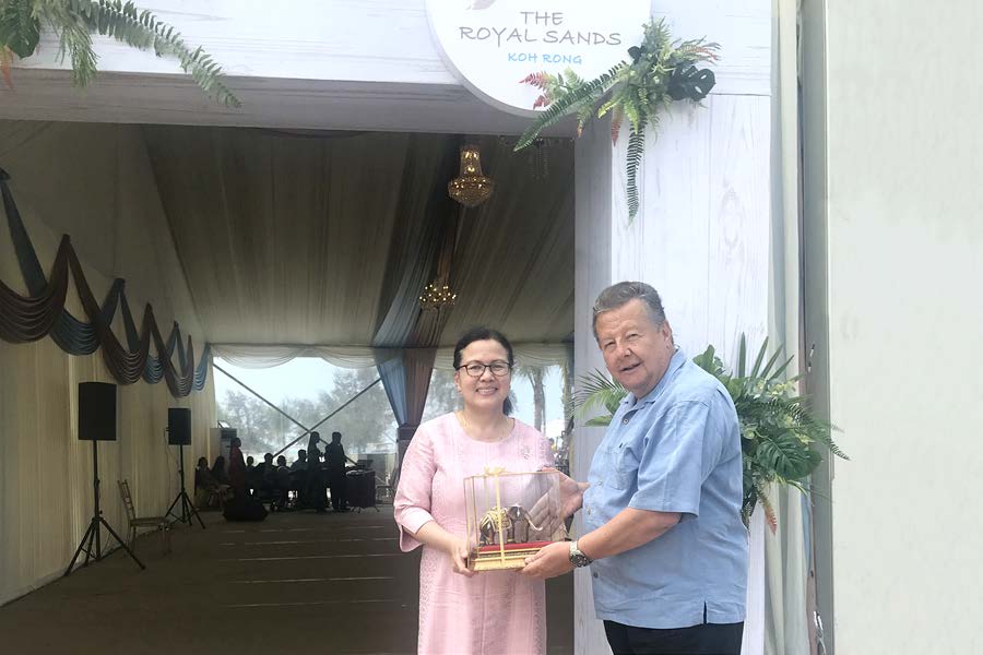 EXIM Thailand Congratulates the Opening of 5-Star Hotel, The Royal Sands Koh Rong in Cambodia