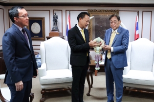 EXIM Thailand Pays Courtesy Visit to Minister of Finance
