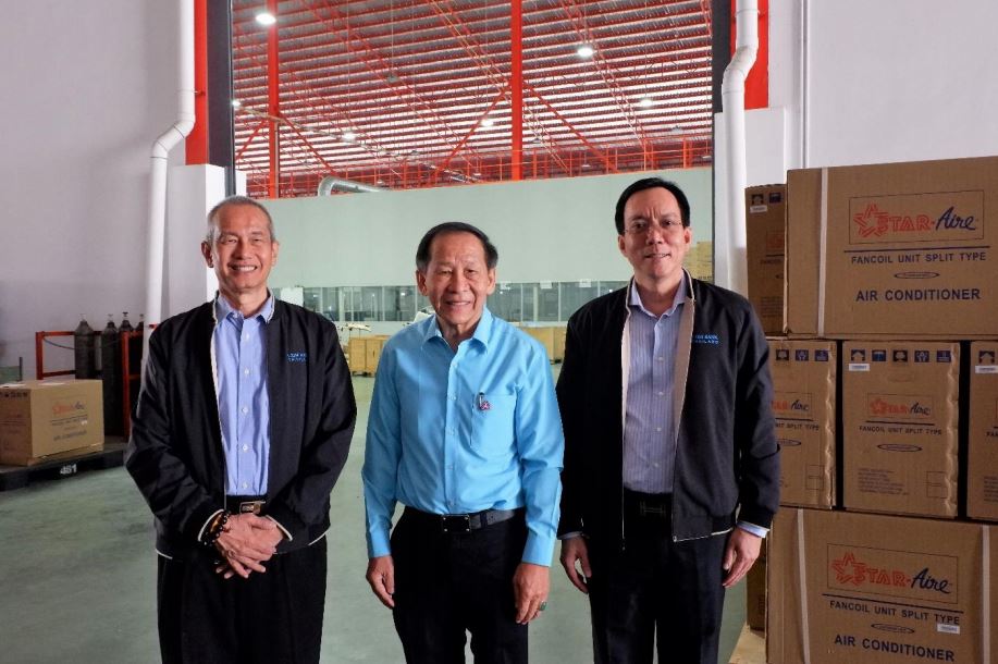 EXIM BANK เยี่ยมชมกิจการ บริษัท สตาร์ (ประเทศไทย) จำกัด ผู้ผลิตและส่งออกเครื่องปรับอากาศไทยไปตลาดโลก