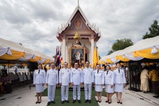 EXIM Thailand Holds 2024 Royal Kathin Ceremony at Wat Suttha Chinda in Nakhon Ratchasima