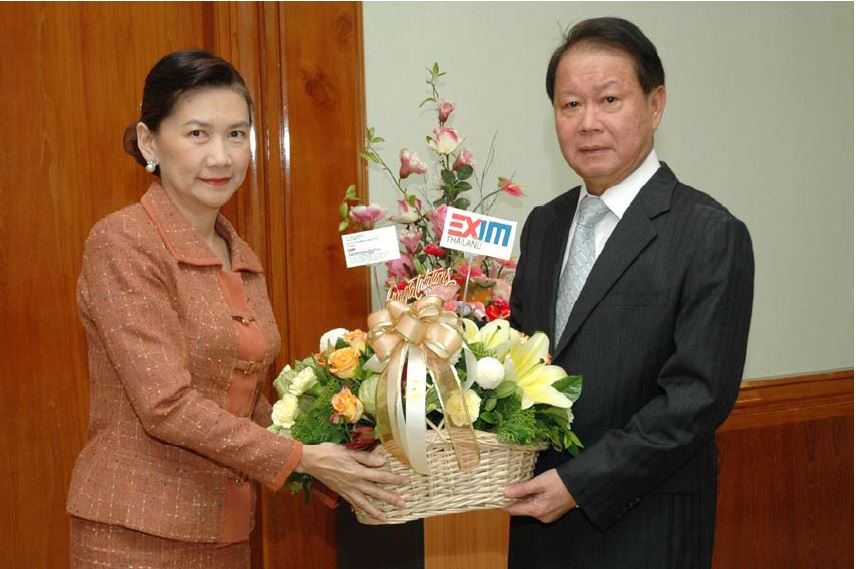 EXIM Thailand Congratulates New Director-General of Customs Department