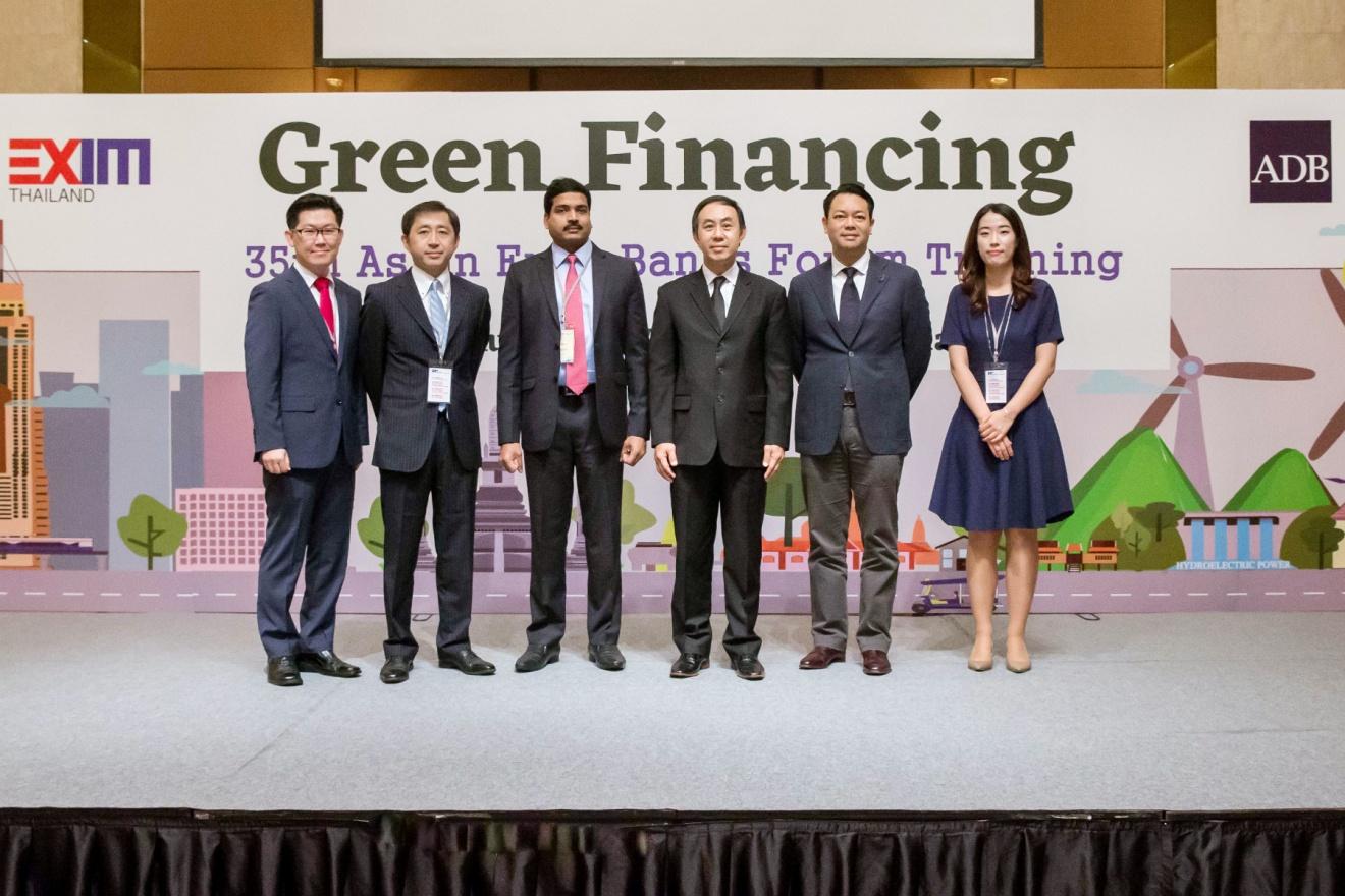 EXIM Thailand and ADB Hold Asian EXIM Banks Staff Training on Green Projects Financing