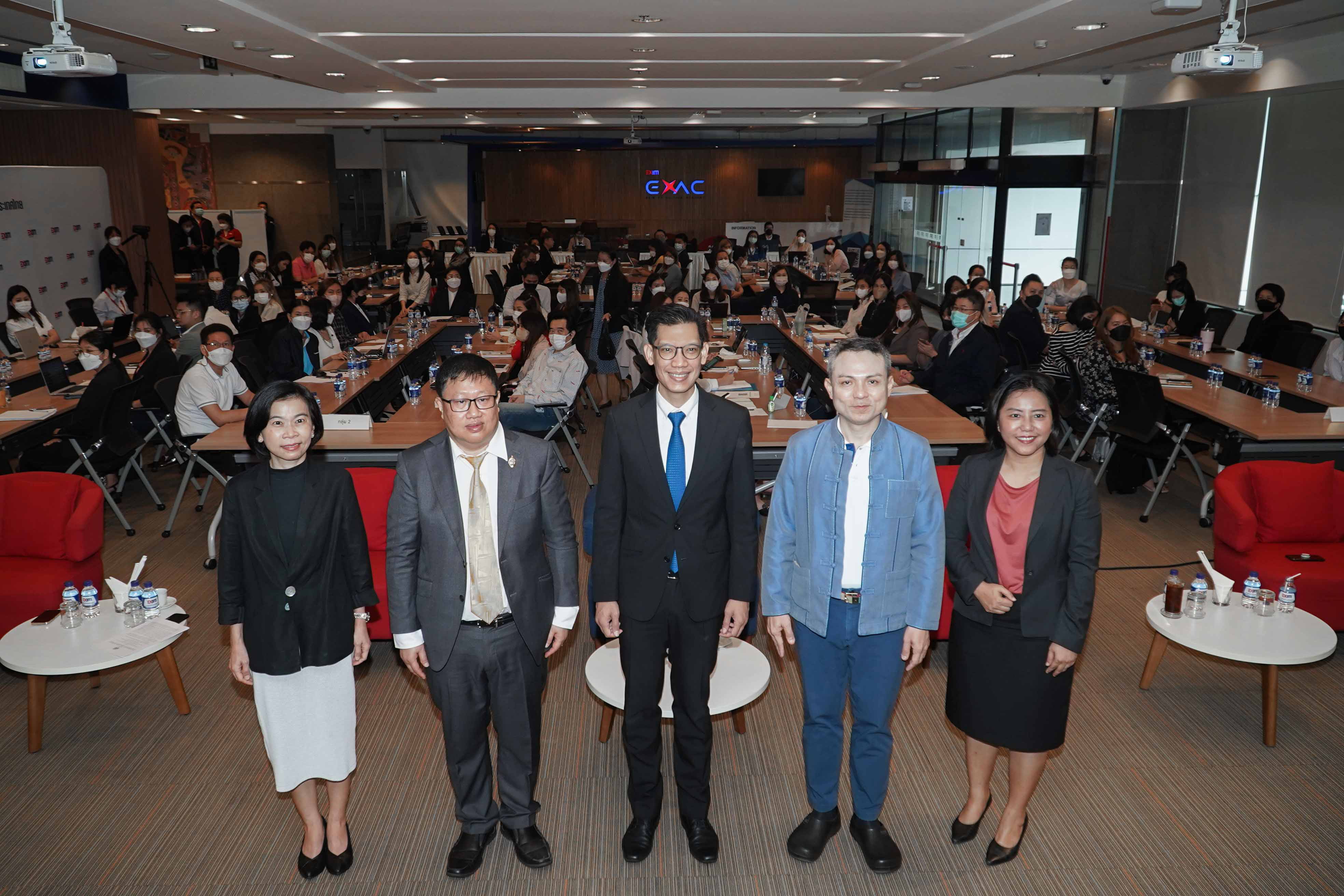 EXIM Thailand Joins Hands with DFT and AMLO in Organizing Training Workshop  to Boost Thai Entrepreneurs’ Export Potential toward Next Normal Global Markets