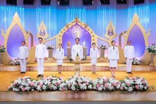 EXIM Thailand Records a Well-wishing TV Program  on Her Majesty Queen Suthida’s Birthday