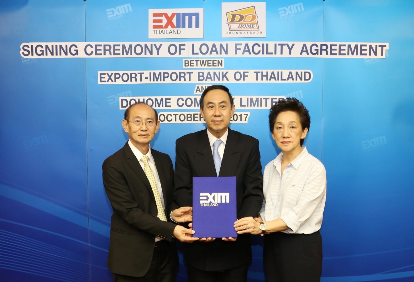 EXIM Thailand Finances Construction of DOHOME Co., Ltd.’s Distribution Center to Promote Export of Construction and Home Decoration Materials to Lao PDR