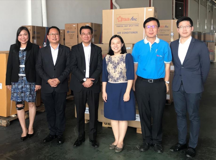 EXIM Thailand Visits P.P.J. Engineering Co., Ltd. and P.P.C. Intercooling Co., Ltd. Thai Manufacturer and Exporter of Air Conditioners