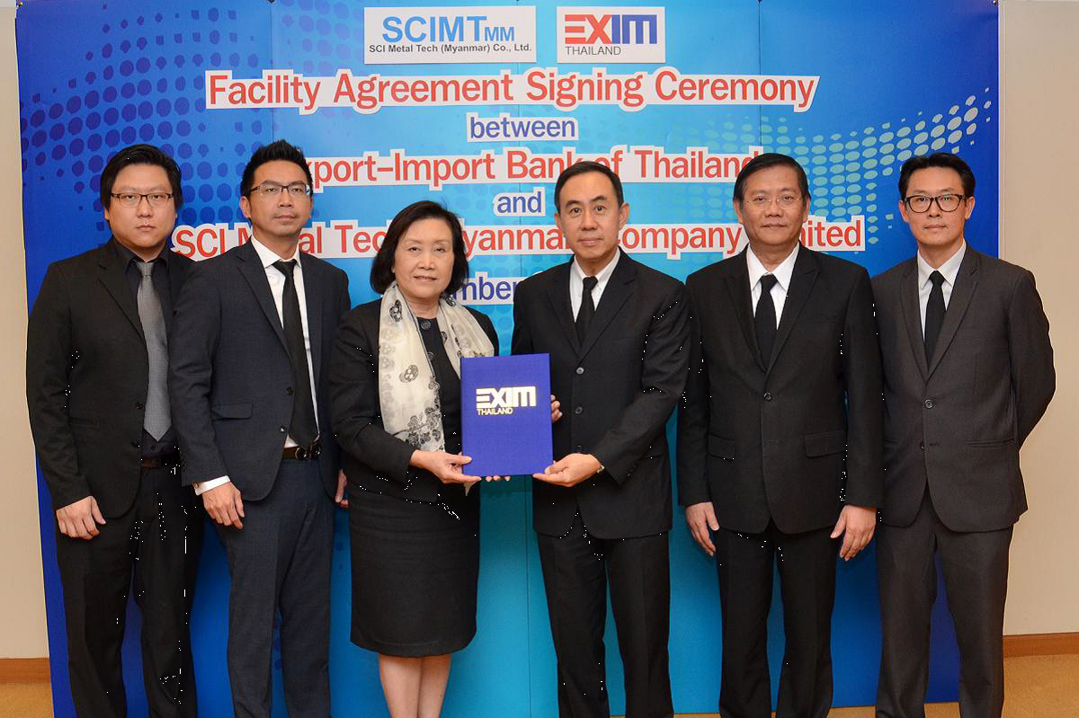 EXIM Thailand Finances SCI Electric Group’s Manufacturing of Power Transmission and Telecommunication Towers and Provision of Hot-dip Galvanizing Service in Myanmar