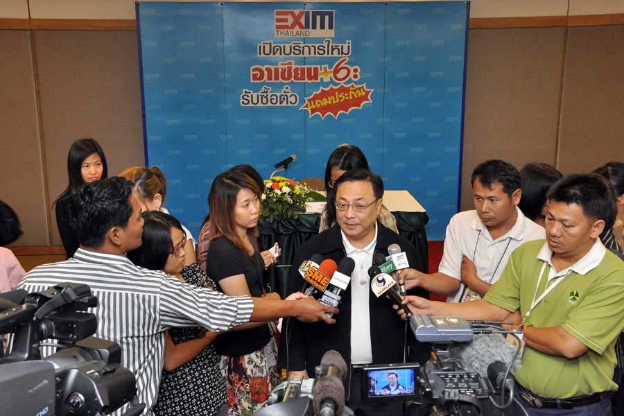 EXIM Thailand Launches New Service "ASEAN+6 : Cash and Insurance"
