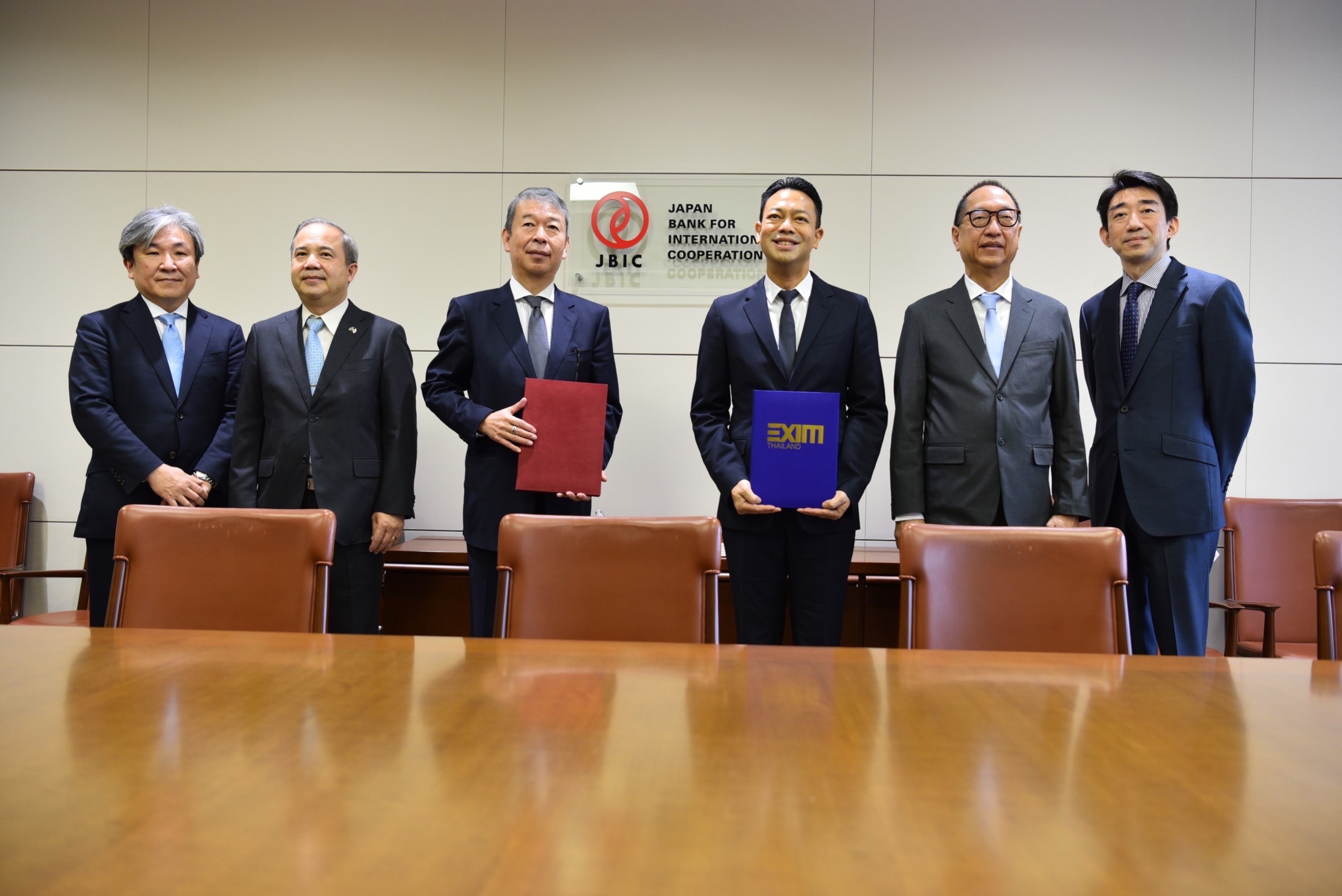 EXIM Thailand and JBIC signed an MOU on Cooperation in Promotion and Support of Trade and Investment