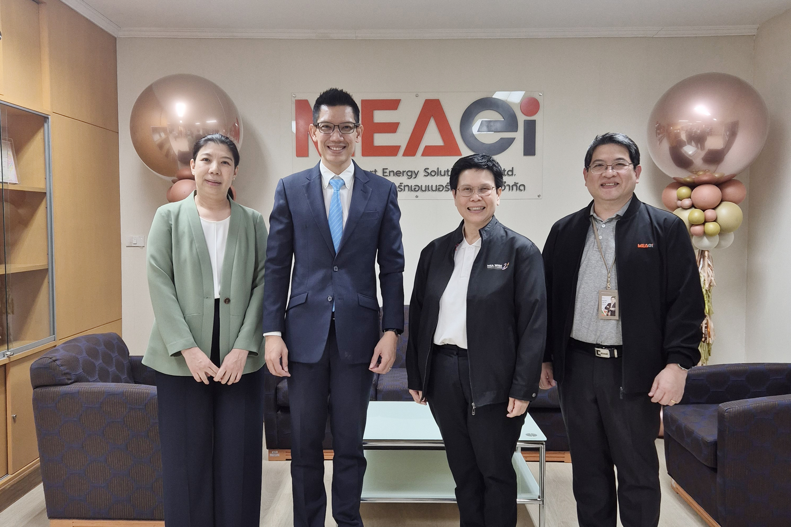 EXIM Thailand Visits MEAei to Extend New Year 2025 Greetings