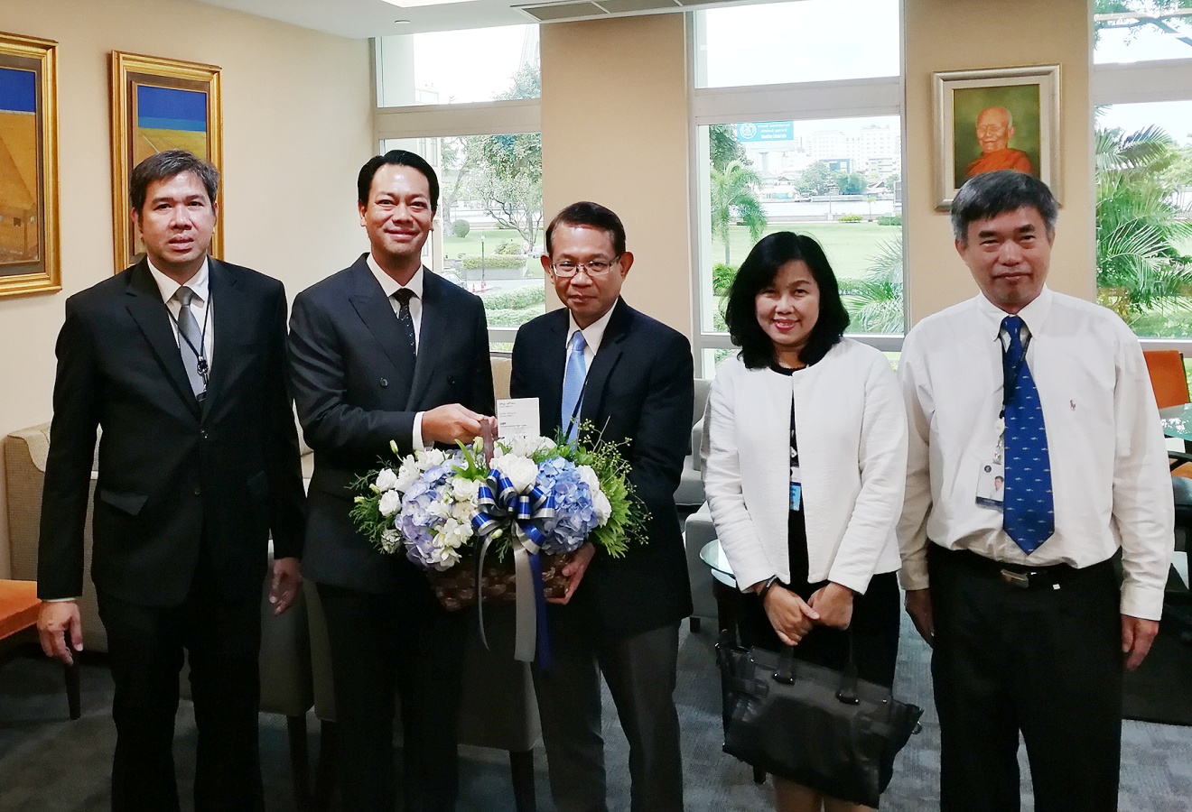 EXIM Thailand Congratulates New BOT’s Assistant Governor of Supervision Group