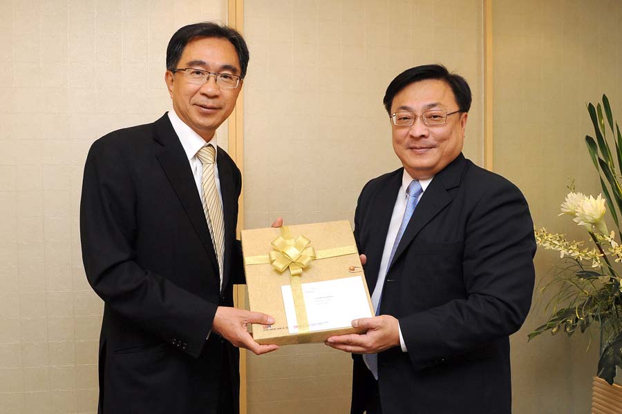 EXIM Thailand Visits Finance Ministry’s Permanent Secretary on New Year