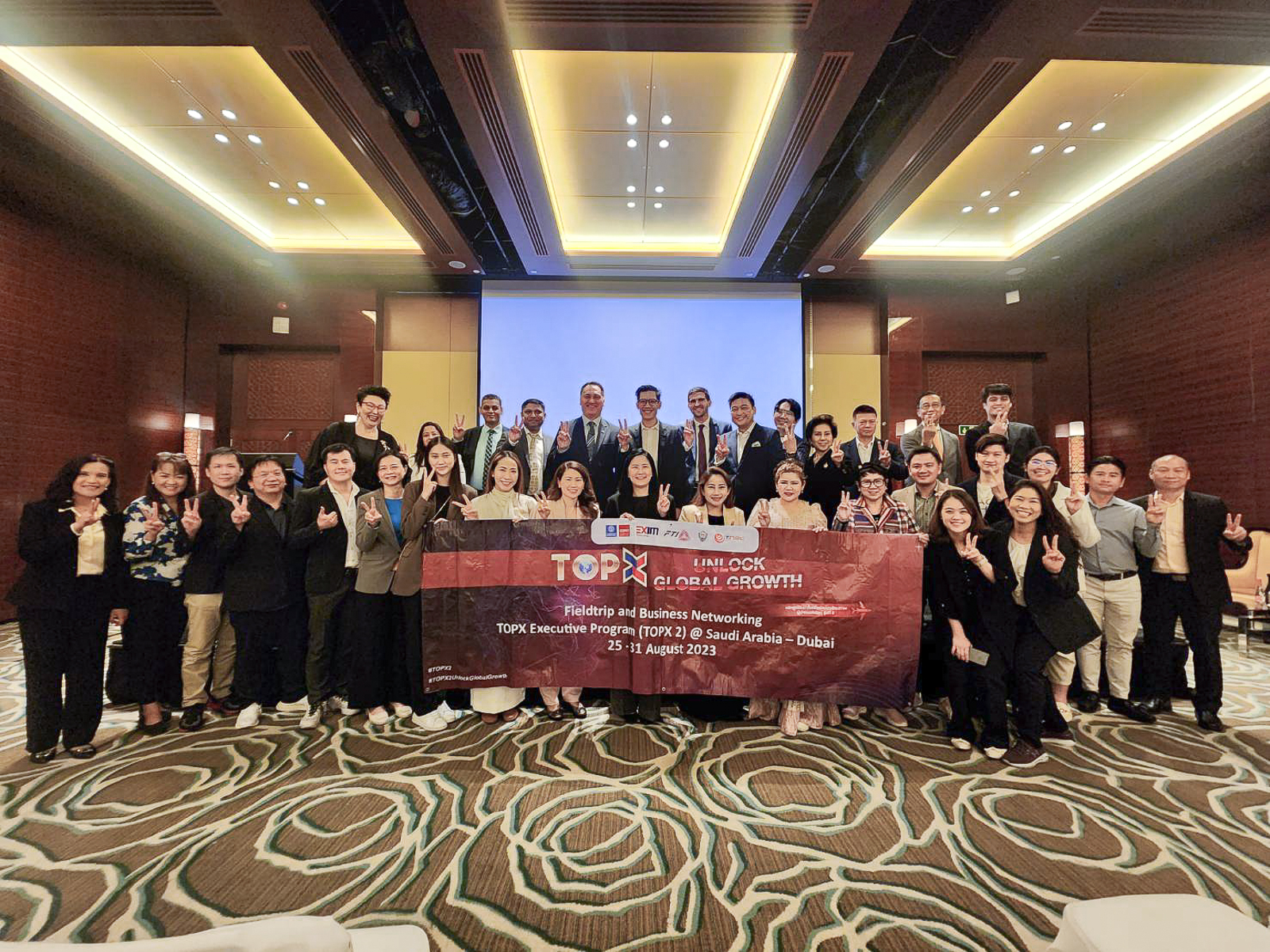 EXIM Thailand, in Collaboration with Partners, Leads “TOP X” Entrepreneurs Class 2 on Field Trip to Explore Export Ecosystem  and Establish Business Networks in the Middle East Market