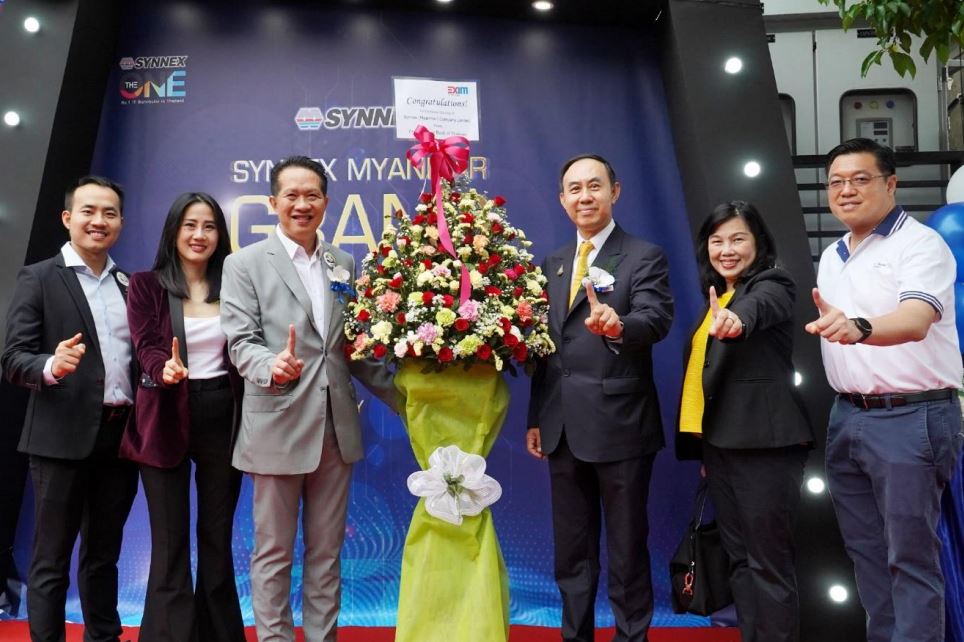 EXIM Thailand Congratulates the Inauguration of Synnex’s New Office in Myanmar