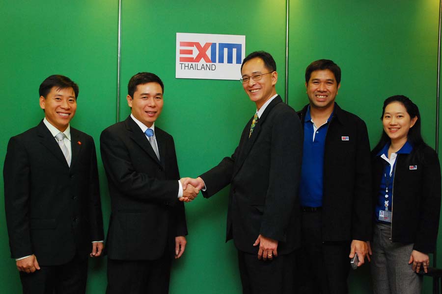 EXIM BANK ต้อนรับผู้แทนกรมประกันภัยของเวียดนาม