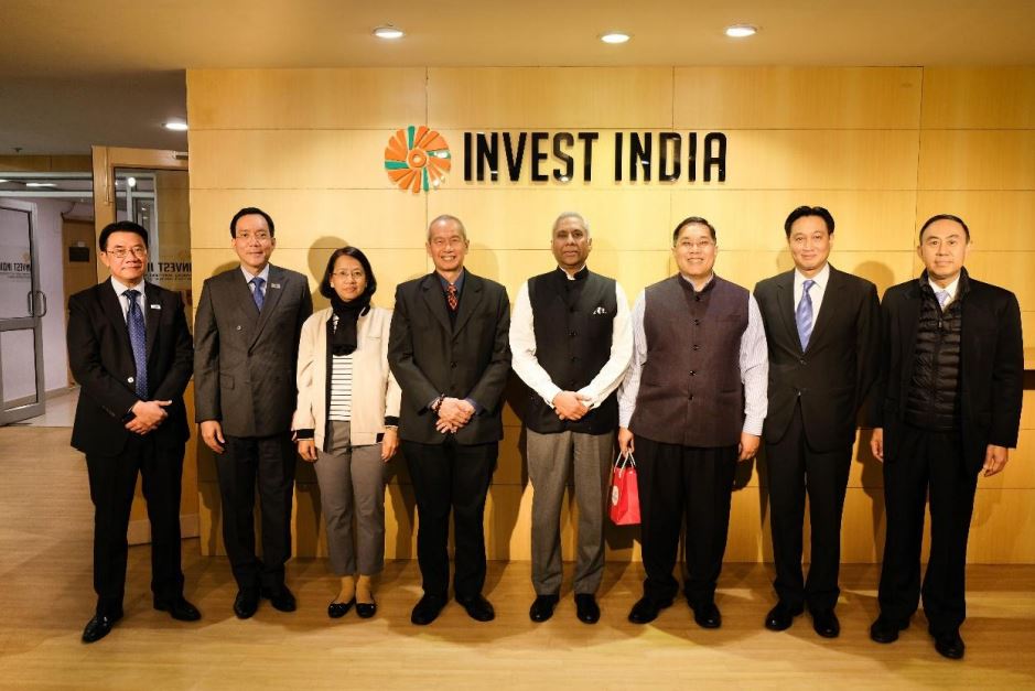 EXIM Thailand Visits Invest India to Discuss Thai Investment Prospects in India