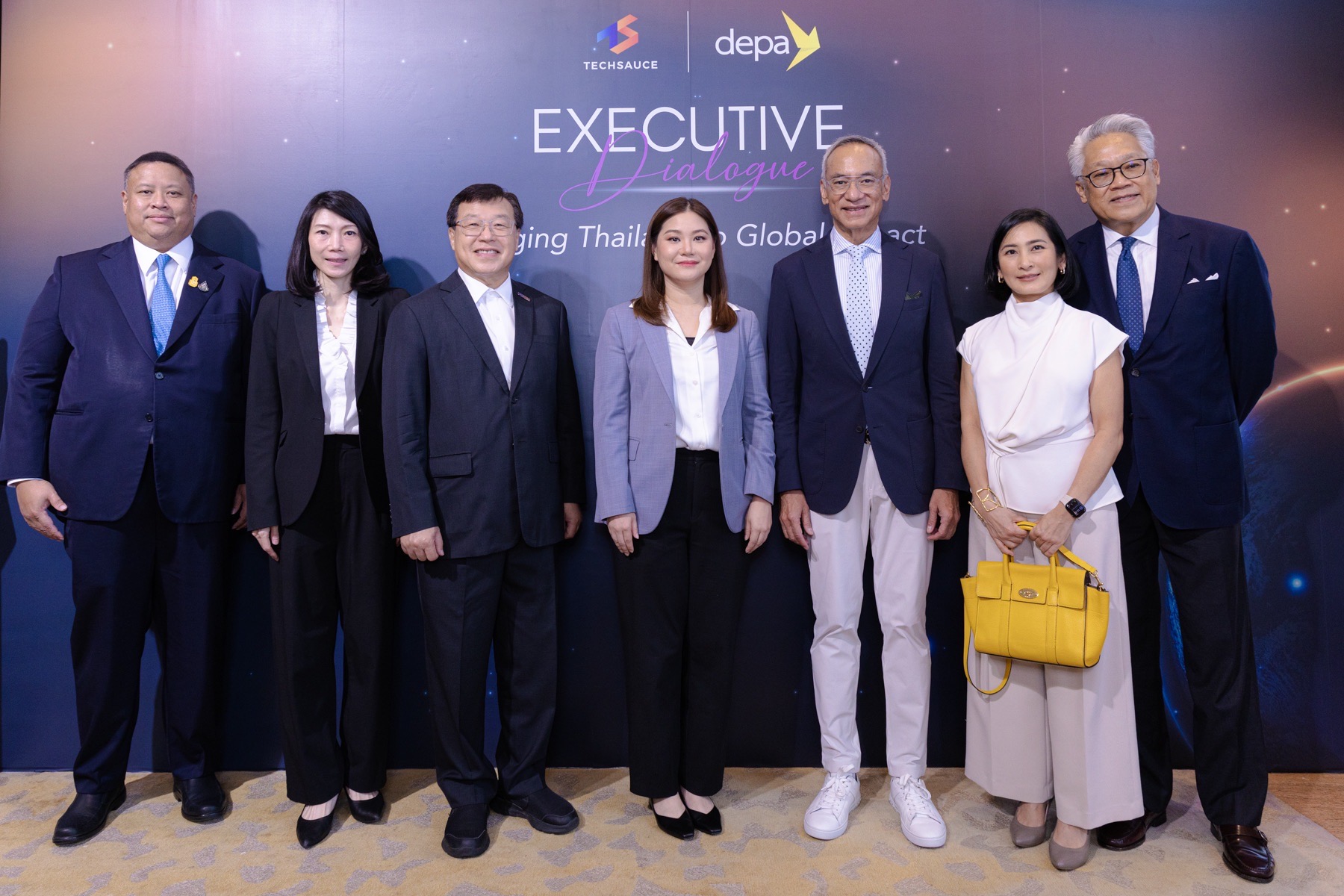 EXIM BANK เข้าร่วมงาน Techsauce-Executive Dialogue : Bridging Thailand to Global Impact