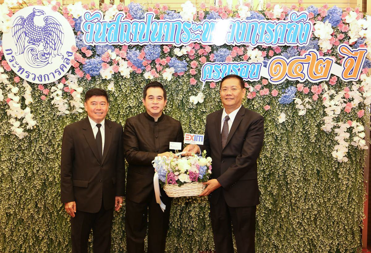 EXIM Thailand Congratulates 142nd Anniversary of Ministry of Finance