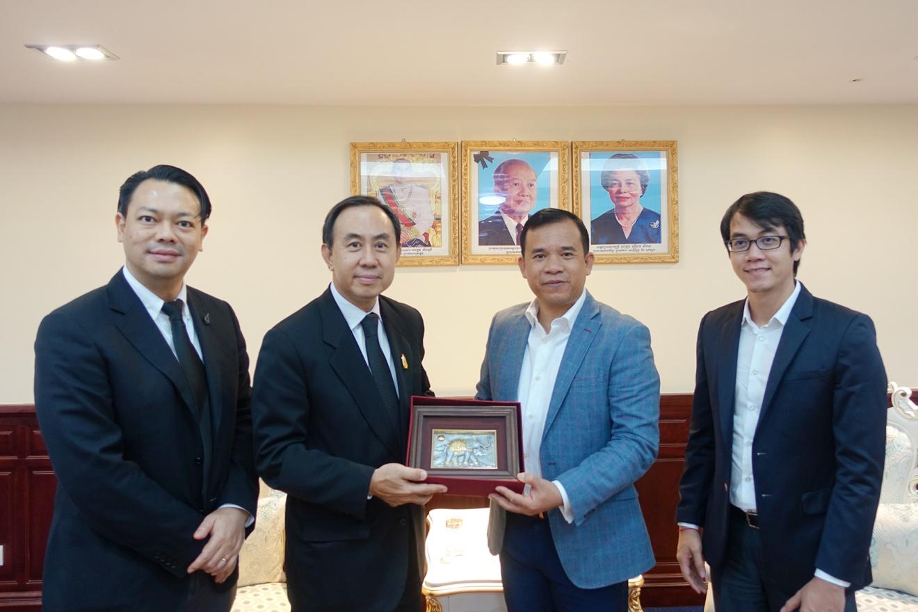 EXIM Thailand Visits Department of Financial Industry, Ministry of Economy and Finance, Cambodia