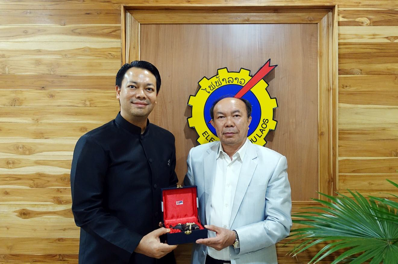 EXIM Thailand Visits Electricite du Laos to Promote Thai-Lao Investment