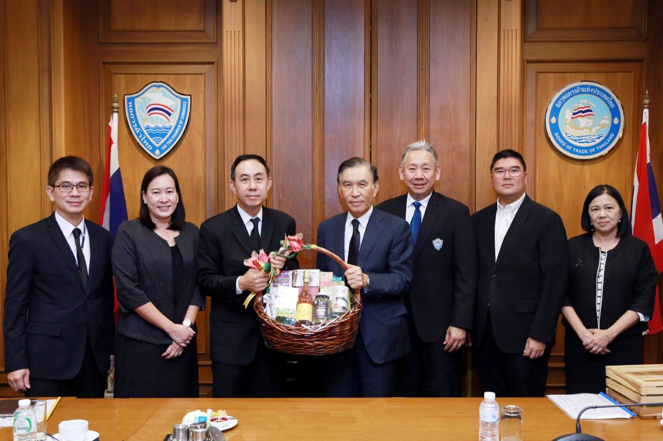 EXIM Thailand Discusses with Thai Chamber of Commerce and the Board of Trade of Thailand on International Trade Promotion under its New Direction