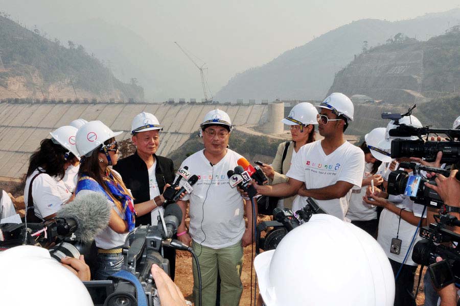 EXIM Thailand Leads Press Tour to Nam Ngum 2 Project in Lao PDR