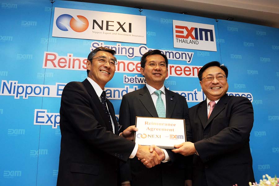EXIM Thailand Joins Hands with NEXI to Cover Thai-Japanese Export Risks