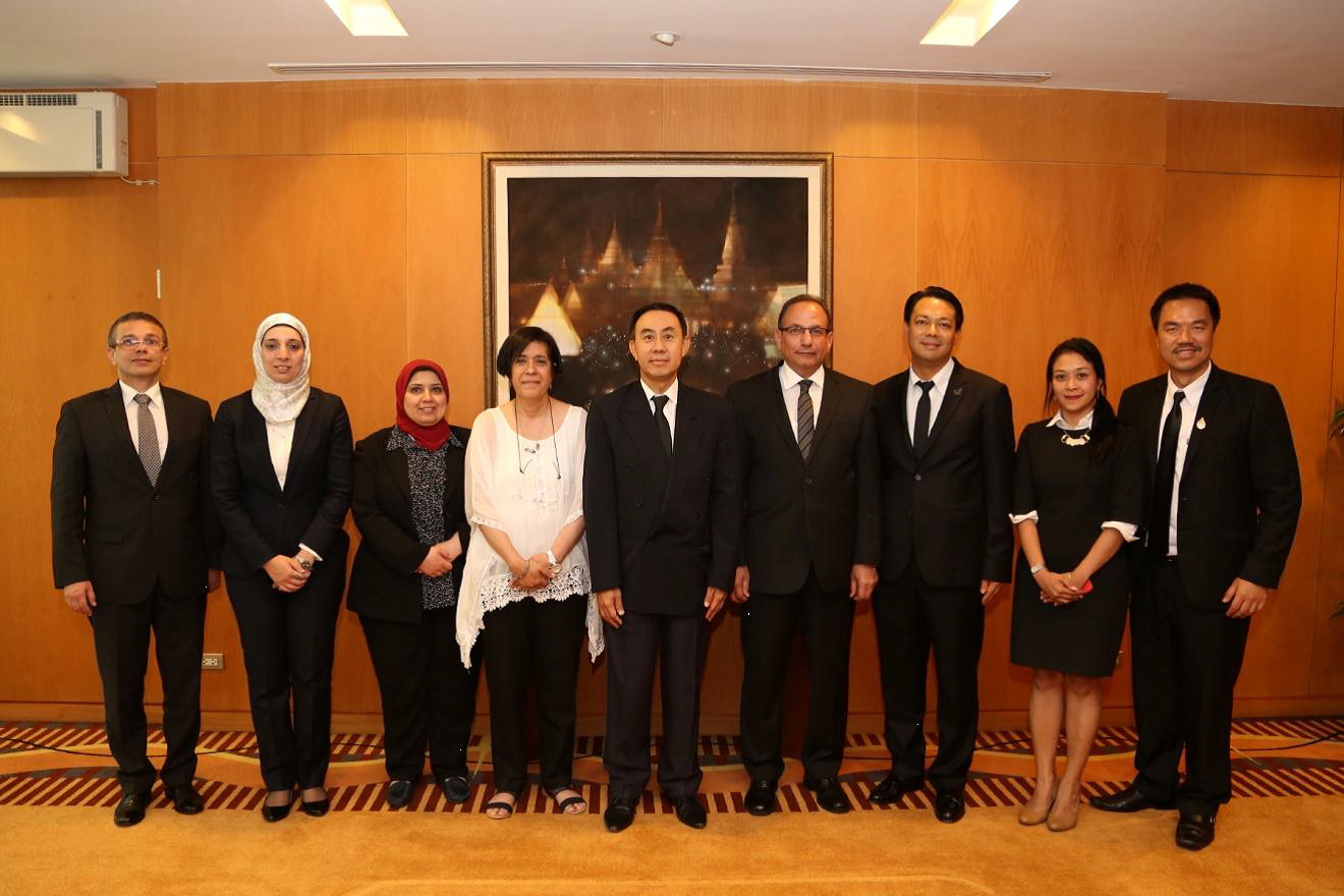 EXIM Thailand Discussed Thai-Egyptian Trade and Investment Promotion
