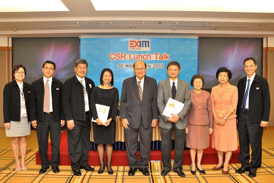 EXIM Thailand Organizes CSR Lunch Talk