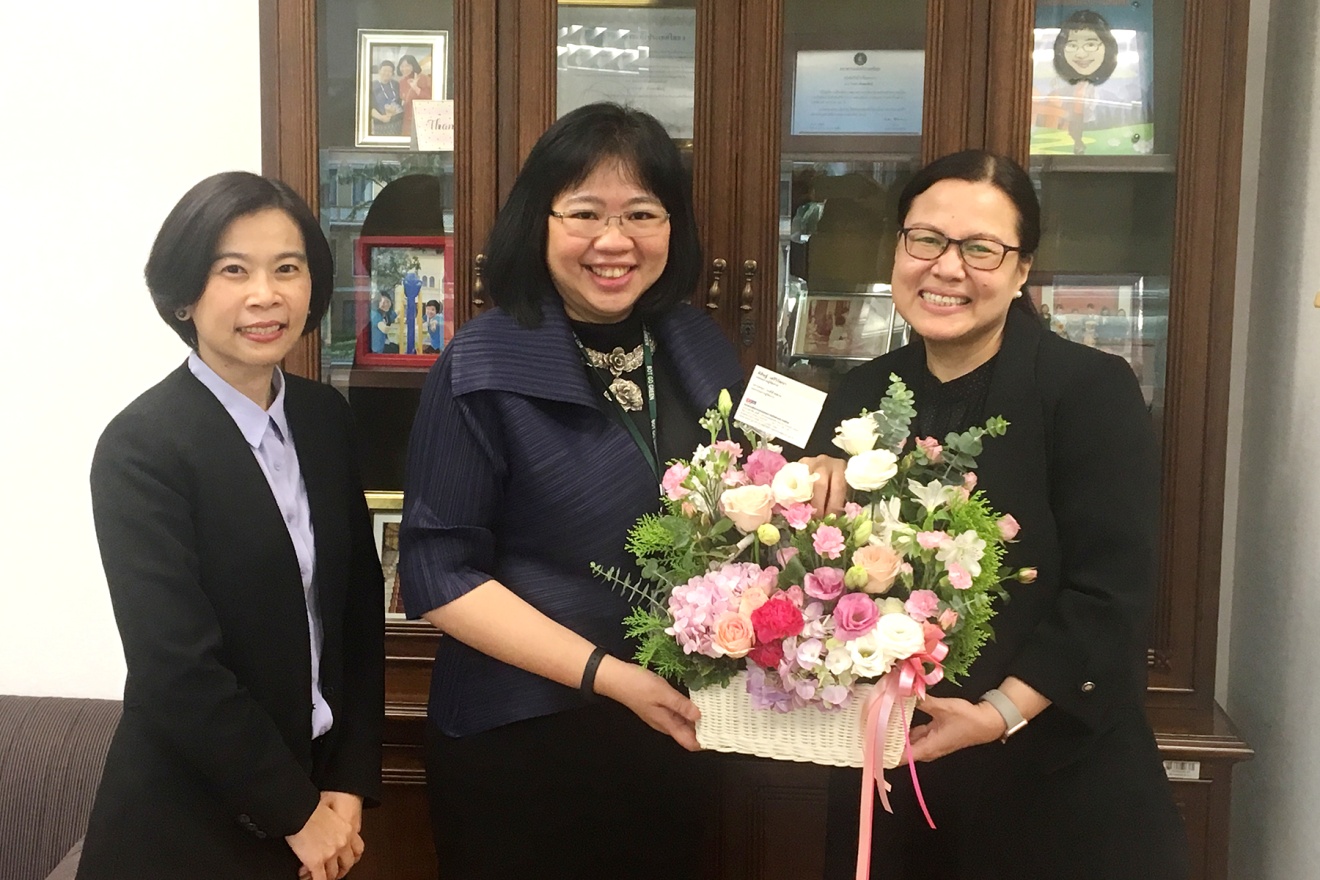 EXIM Thailand Congratulates New BOT’s Senior Director of Specialized Financial Institutions Supervision and Examination Department