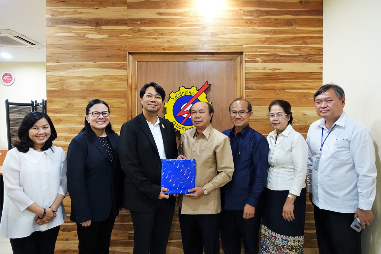 EXIM Thailand Visits Electricite du Laos