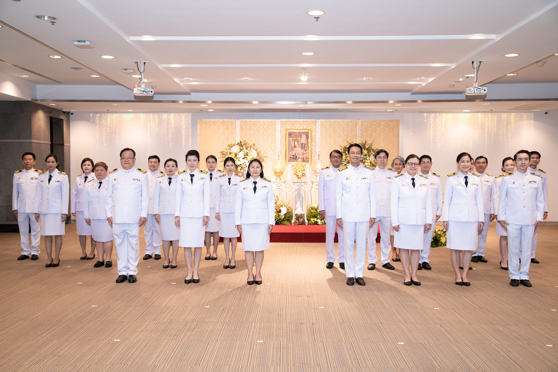 EXIM Thailand Holds Well-wishing Ceremony on Coronation Day 2023
