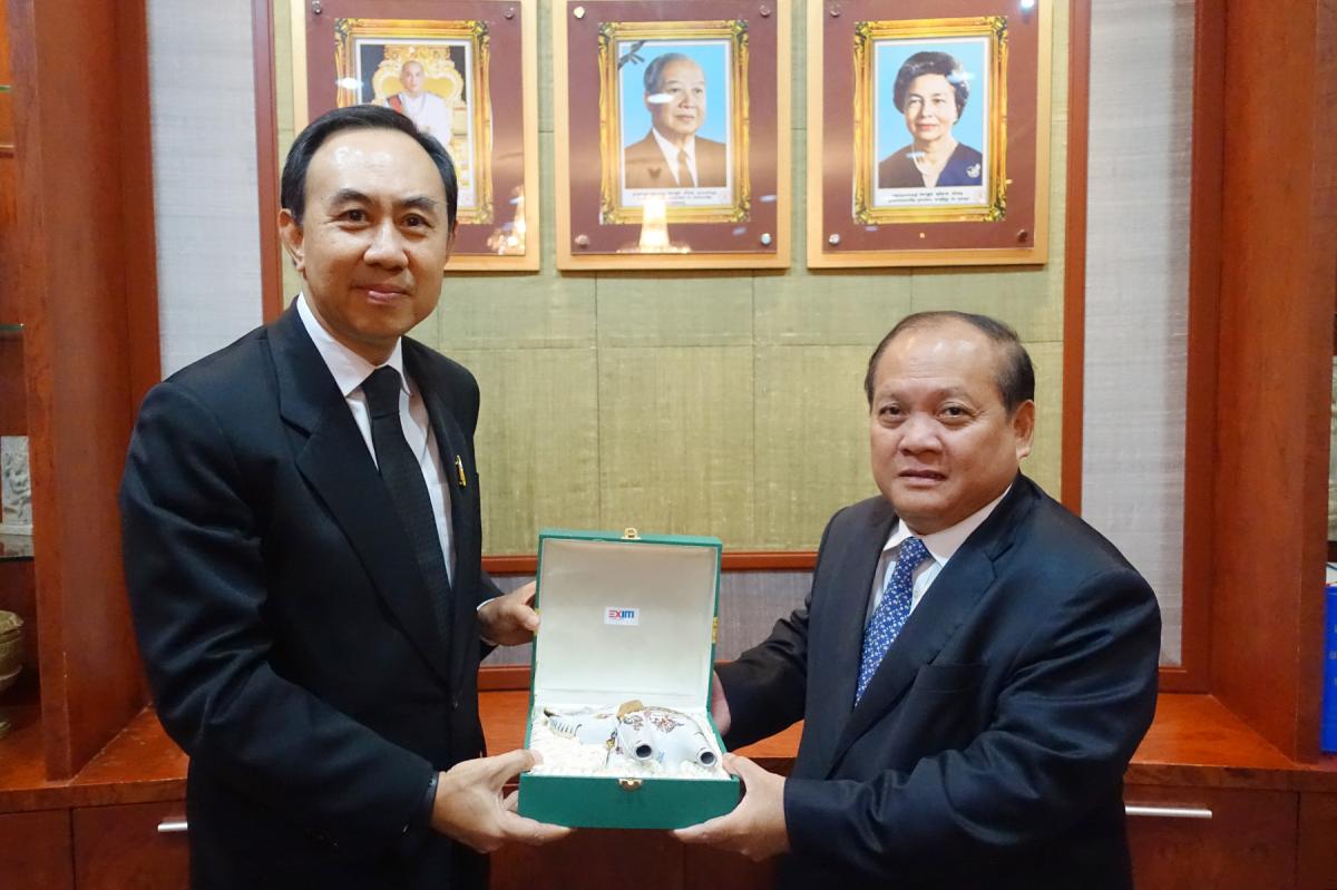 EXIM Thailand Visits National Bank of Cambodia