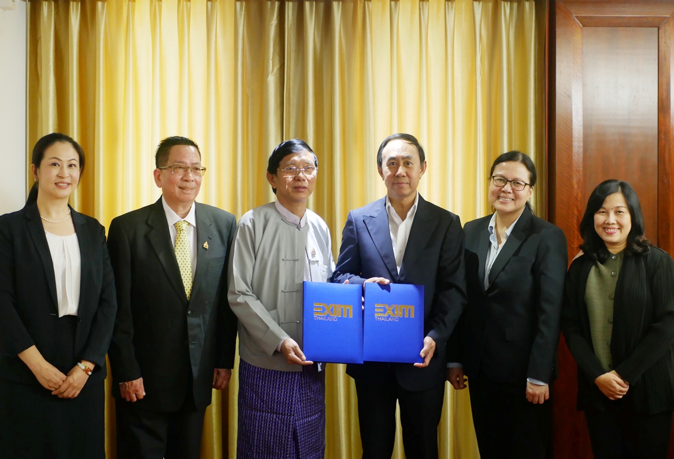 EXIM BANK จับมือ KBZ Bank เมียนมา สนับสนุนการเงินให้เมียนมาซื้อสินค้าหรือบริการจากผู้ประกอบการไทย