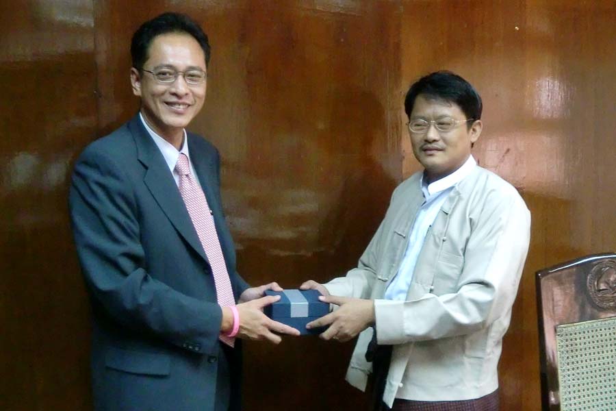 EXIM BANK เยือนธนาคารการค้าต่างประเทศแห่งสหภาพพม่า
